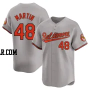Corbin Martin Men's Baltimore Orioles Gray Limited Road Jersey