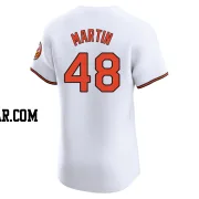 Corbin Martin Men's Baltimore Orioles White Elite Home Jersey