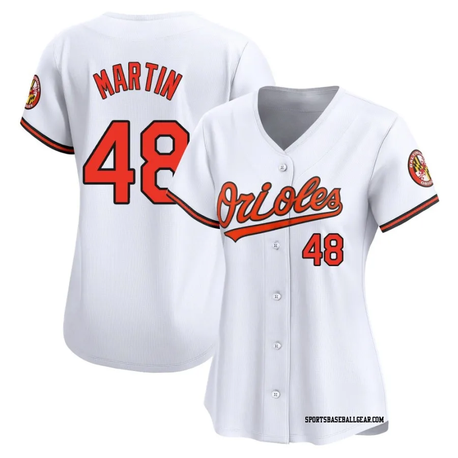 Corbin Martin Women's Baltimore Orioles White Limited Home Jersey