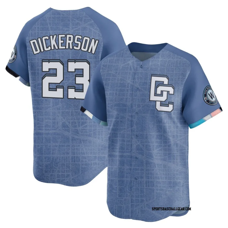 Corey Dickerson Youth Washington Nationals Blue Limited 2025 City Connect Jersey