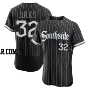 Corey Julks Men's Chicago White Sox Black Authentic 2021 City Connect Jersey