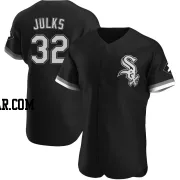 Corey Julks Men's Chicago White Sox Black Authentic Alternate Jersey