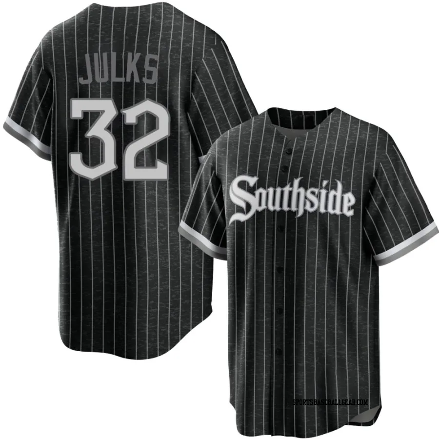 Corey Julks Men's Chicago White Sox Black Replica 2021 City Connect Jersey