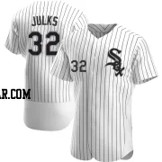 Corey Julks Men's Chicago White Sox White Authentic Home Jersey