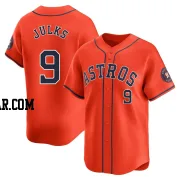 Corey Julks Men's Houston Astros Orange Limited Alternate Jersey