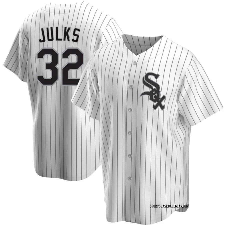 Corey Julks Youth Chicago White Sox White Replica Home Jersey