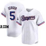 Corey Seager Youth Texas Rangers Gold Limited White 2024 Collection Jersey