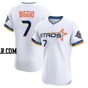 Craig Biggio Men's Houston Astros White Elite 2025 City Connect Jersey