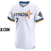 Craig Biggio Men's Houston Astros White Elite 2025 City Connect Jersey