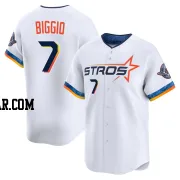 Craig Biggio Men's Houston Astros White Limited 2025 City Connect Jersey