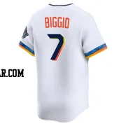 Craig Biggio Men's Houston Astros White Limited 2025 City Connect Jersey