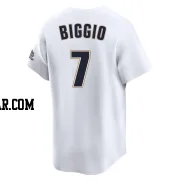 Craig Biggio Men's Houston Astros White Limited Throwback Cooperstown Collection Jersey