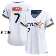 Craig Biggio Women's Houston Astros White Limited 2025 City Connect Jersey
