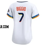 Craig Biggio Women's Houston Astros White Limited 2025 City Connect Jersey