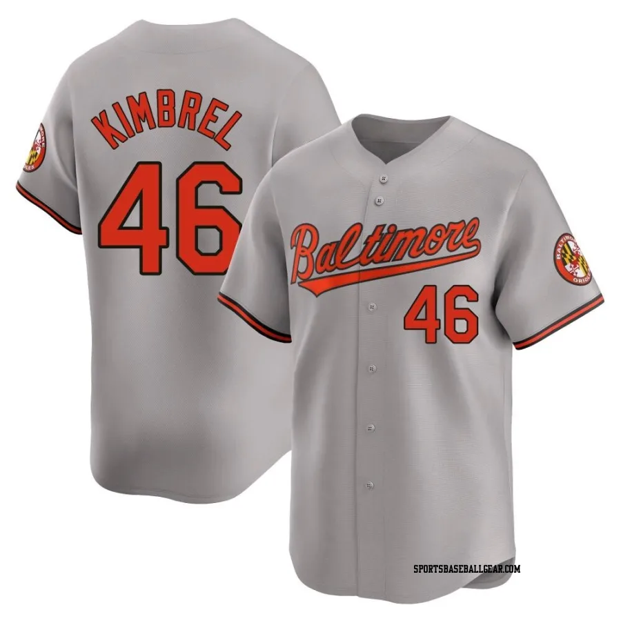 Craig Kimbrel Youth Baltimore Orioles Gray Limited Road Jersey