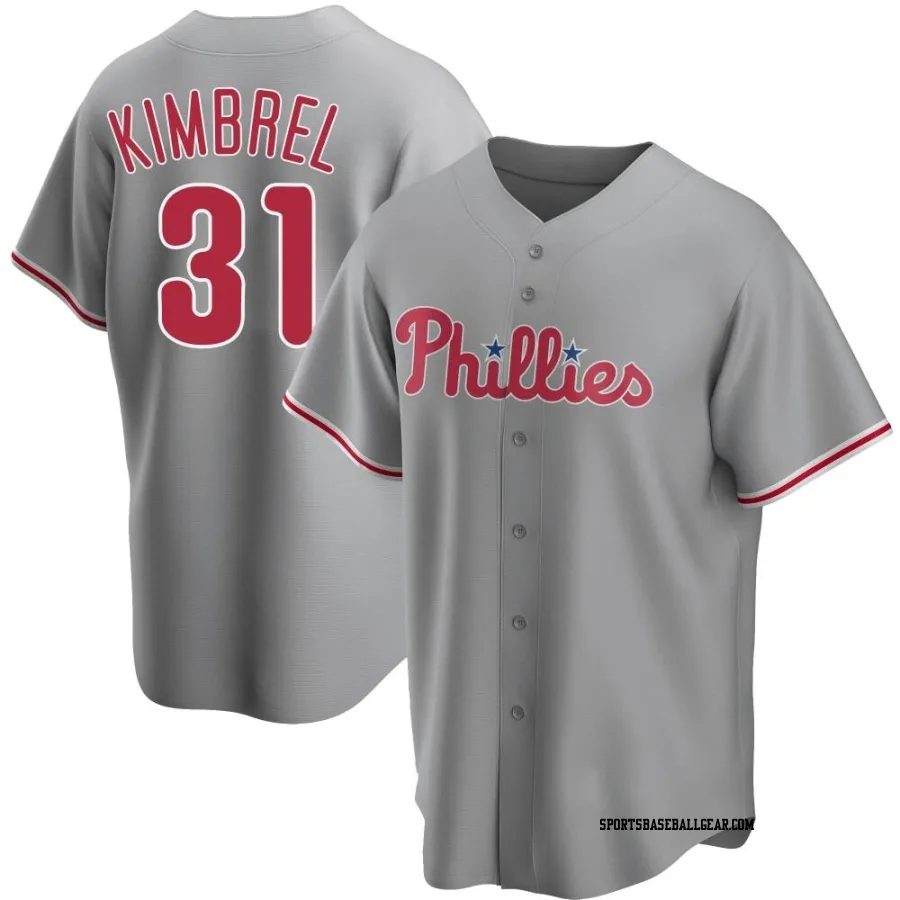 Craig Kimbrel Youth Philadelphia Phillies Gray Replica Road Jersey