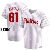 Cristopher Sanchez Men's Philadelphia Phillies White Limited Home Jersey