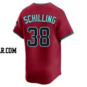 Curt Schilling Youth Arizona Diamondbacks Red Limited Alternate Jersey