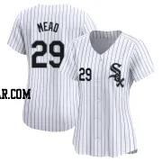 Curtis Mead Women's Chicago White Sox White Limited Home Jersey