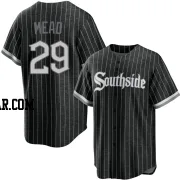 Curtis Mead Youth Chicago White Sox Black Replica 2021 City Connect Jersey