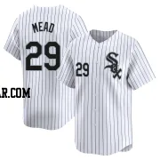 Curtis Mead Youth Chicago White Sox White Limited Home Jersey