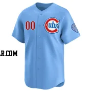 Custom Men's Chicago Cubs Royal Limited 2nd Alternate Jersey