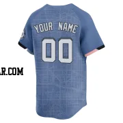 Custom Youth Washington Nationals Blue Limited 2025 City Connect Jersey