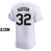 Dakota Hudson Men's Colorado Rockies White Elite Home Jersey