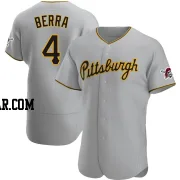 Dale Berra Men's Pittsburgh Pirates Gray Authentic Road Jersey
