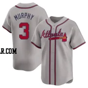 Dale Murphy Men's Atlanta Braves Gray Limited Away Jersey