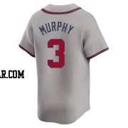 Dale Murphy Men's Atlanta Braves Gray Limited Away Jersey
