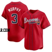 Dale Murphy Men's Atlanta Braves Red Limited Alternate Jersey