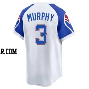 Dale Murphy Men's Atlanta Braves White Limited Throwback Cooperstown Collection Jersey