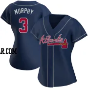 Dale Murphy Women's Atlanta Braves Navy Authentic Alternate Jersey