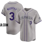 Dale Murphy Youth Colorado Rockies Gray Limited Road Jersey