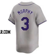 Dale Murphy Youth Colorado Rockies Gray Limited Road Jersey