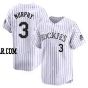 Dale Murphy Youth Colorado Rockies White Limited Home Jersey