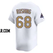 Dalton Rushing Men's Los Angeles Dodgers Gold Limited White 2025 Collection Jersey