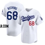 Dalton Rushing Men's Los Angeles Dodgers White Limited Home Jersey