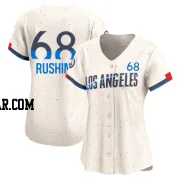 Dalton Rushing Women's Los Angeles Dodgers Cream Limited 2024 City Connect Jersey