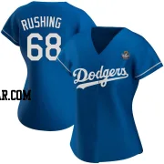 Dalton Rushing Women's Los Angeles Dodgers Royal Replica Alternate 2024 World Series Jersey