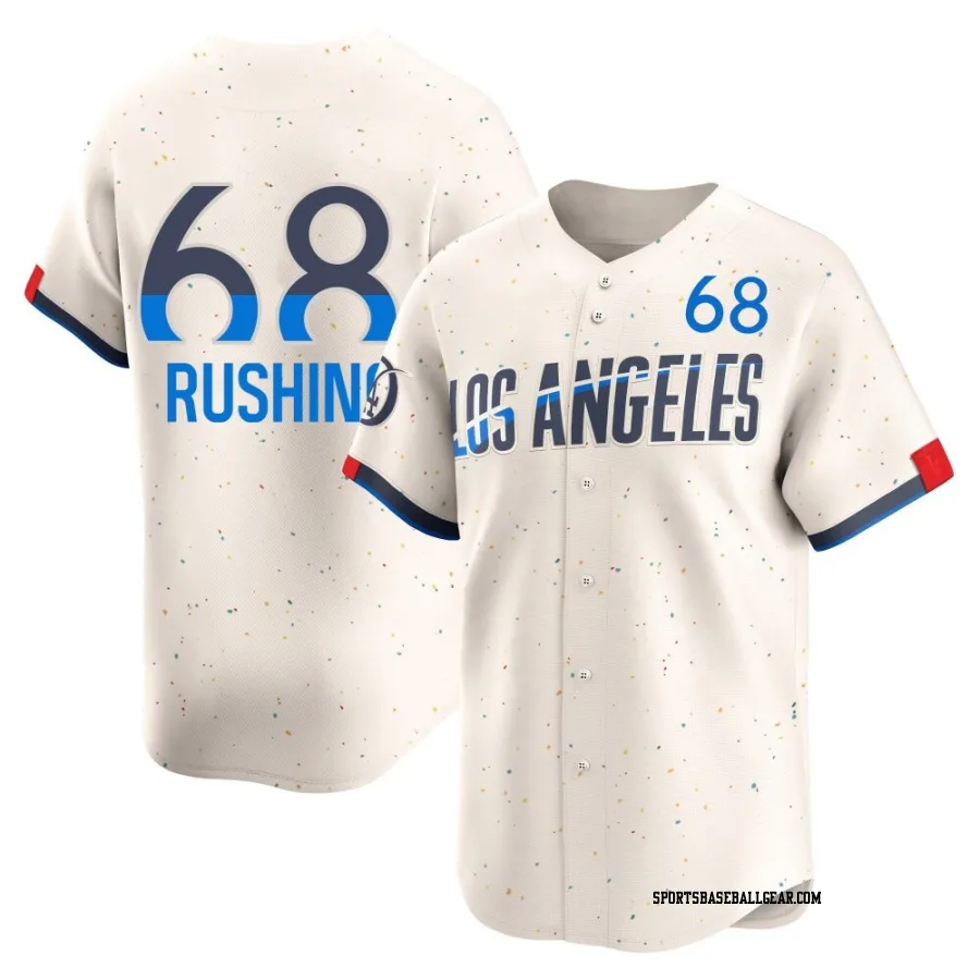 Dalton Rushing Youth Los Angeles Dodgers Cream Limited 2024 City Connect Jersey