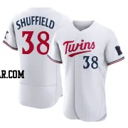 Dalton Shuffield Men's Minnesota Twins White Authentic Home Jersey