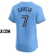 Damaso Garcia Men's Toronto Blue Jays Blue Elite Powder Alternate Jersey
