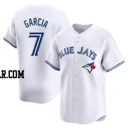 Damaso Garcia Men's Toronto Blue Jays White Limited Home Jersey