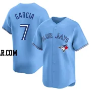 Damaso Garcia Youth Toronto Blue Jays Blue Limited Powder Alternate Jersey
