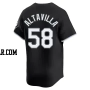 Dan Altavilla Men's Chicago White Sox Black Limited Alternate Jersey