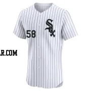Dan Altavilla Men's Chicago White Sox White Elite Home Jersey