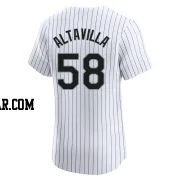 Dan Altavilla Men's Chicago White Sox White Elite Home Jersey