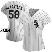 Dan Altavilla Women's Chicago White Sox White Authentic Home Jersey